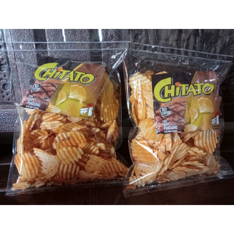 

chitato sapi panggang/snack original chitato repack murah