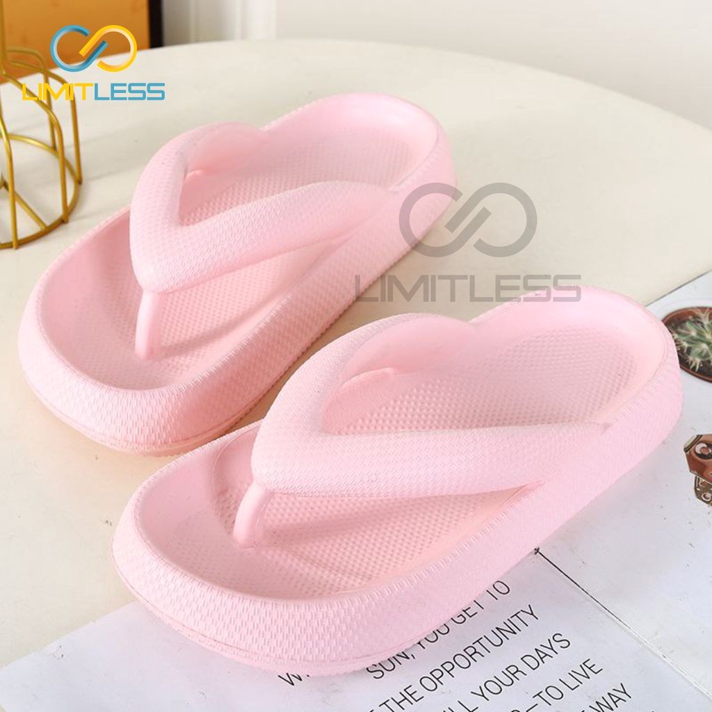 Sandal Japit Wanita Ringan Anti Slip Korean Style Limitless Sandal Jepit Cewek Keren Sendal Wanita Rumah Empuk Terbaru