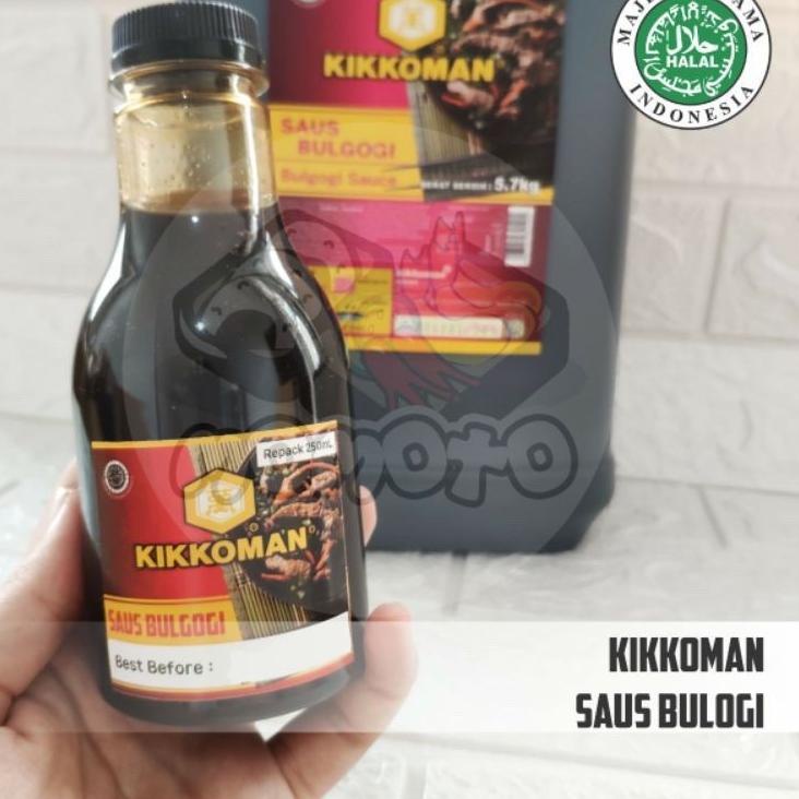 

TIKU Kikkoman Saus Bulgogi 250 ml Saos Barbeque HALAL Korea Grill 2020 Promo Gila