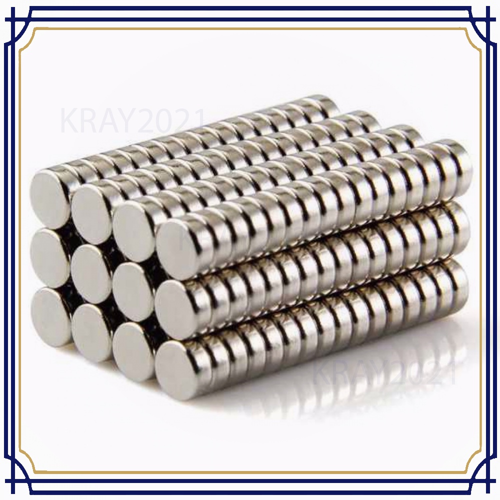 Taffware Strong Neodymium Magnet NdFeB N50 100 PCS