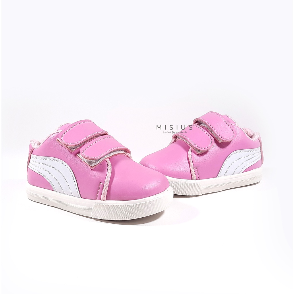 Misius - YUMMA Sepatu sneakers anak nyaman double velcro