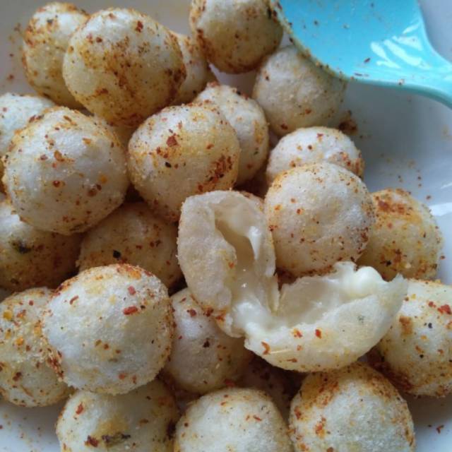 

Cilok Mozarella pedas isi 25