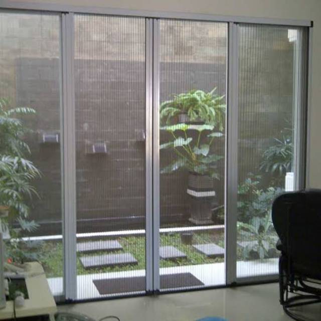 Lipat Door Onna Kasa Nyamuk Sliding