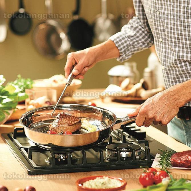 Fissler Steelux Premium Crispy Wajan Penggorengan 24 Cm Medanbaiak.Store