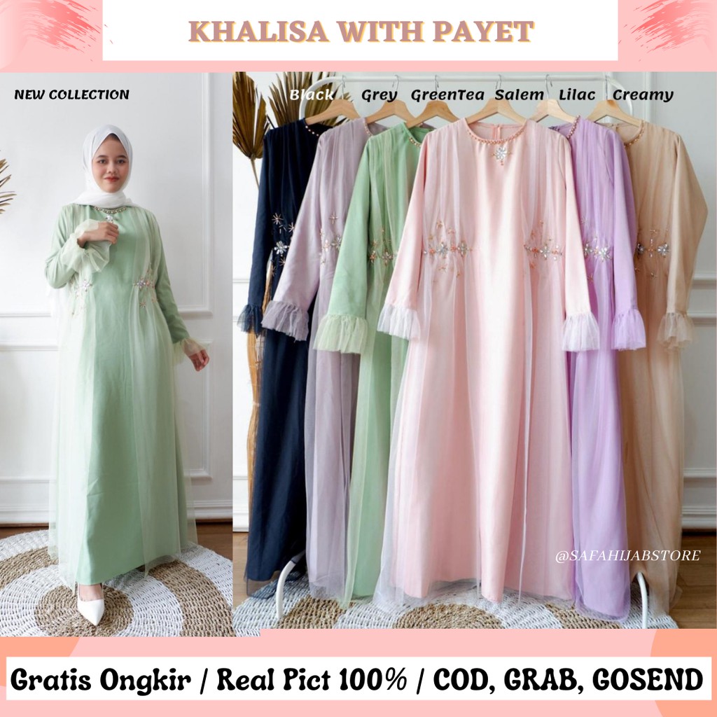 KHALISA LACE DRESS / DRESS LEBARAN