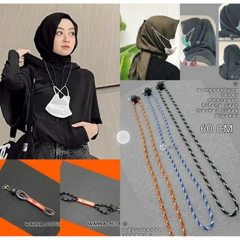 Konektor Tali Masker Strap