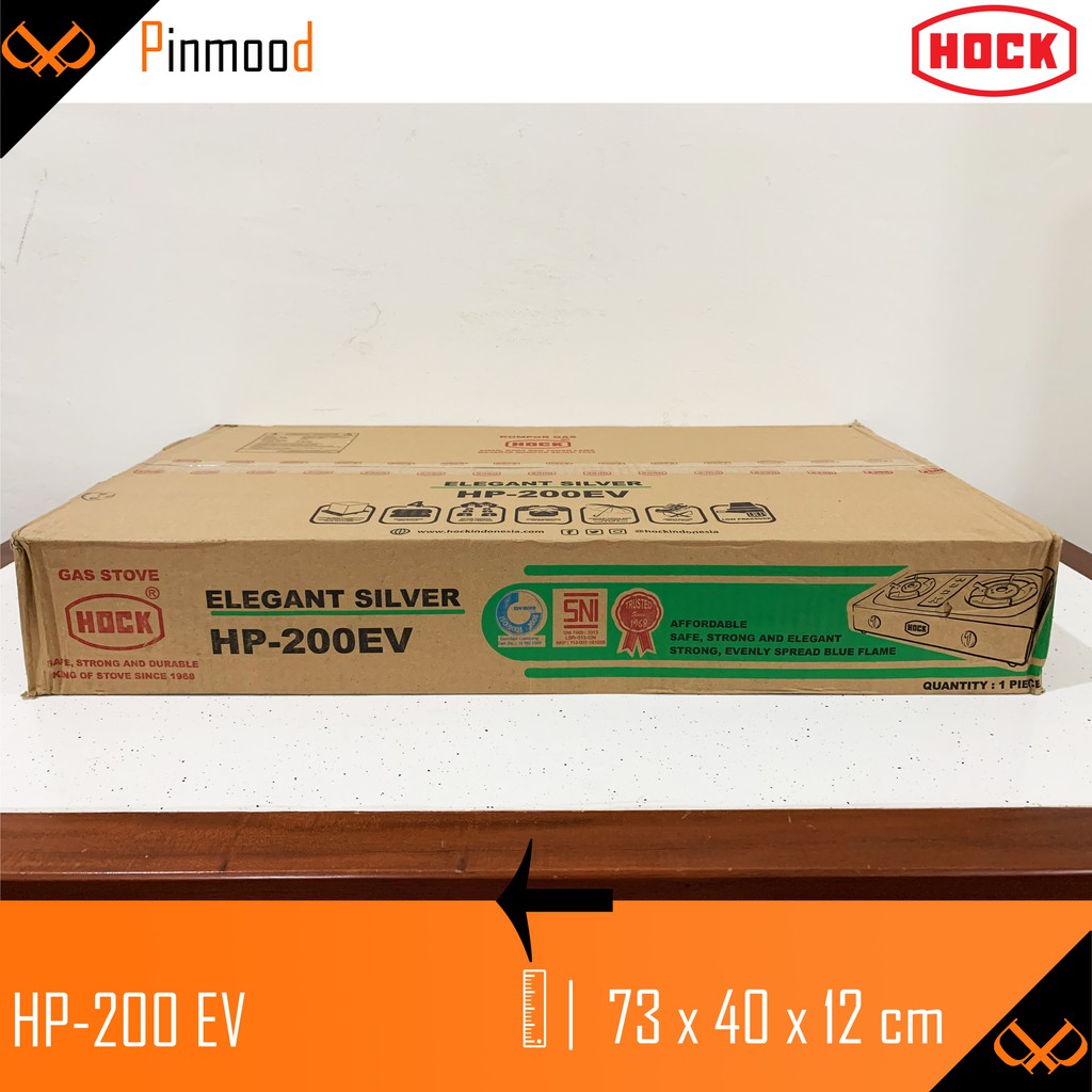 HOCK KOMPOR GAS HP-200 EV 2 TUNGKU