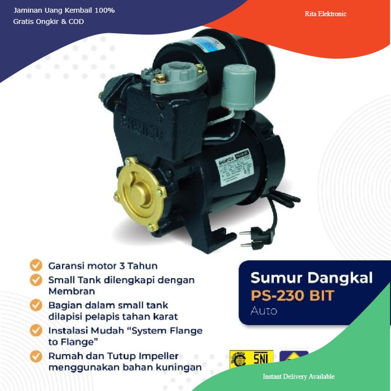 Pompa air Shimizu PS 230 BIT