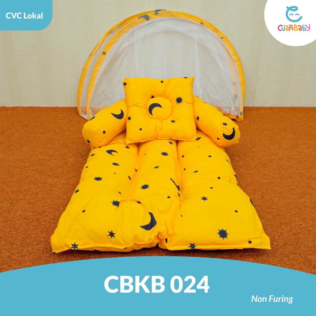 KASUR BAYI KELAMBU MOTIF BERVARIASI TEMPAT TIDUR BAYI KELAMBU  BABYNEST MURAH CBKB DISKON-CBKB024