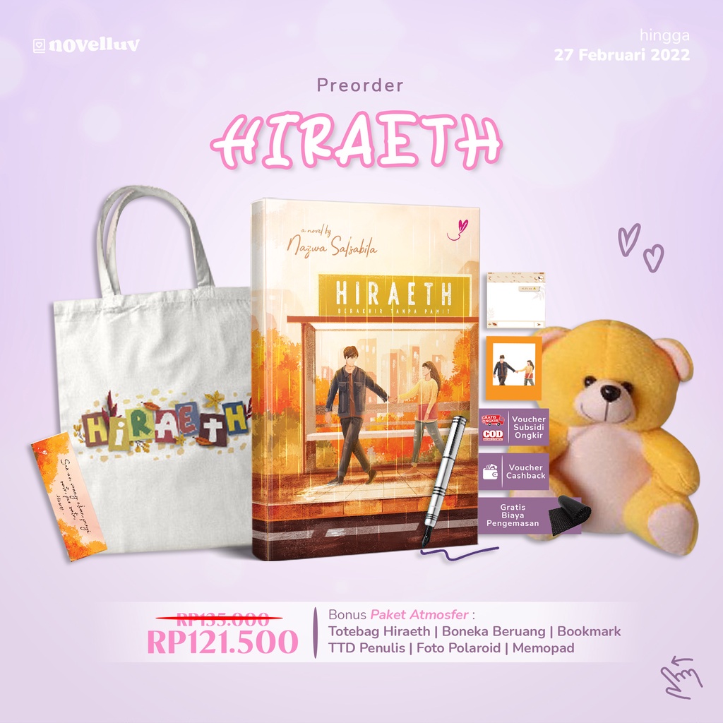 Novel Hiraeth by Awachaa Nazwa Salsabila Novel AU Twitter Fanfiction Romance