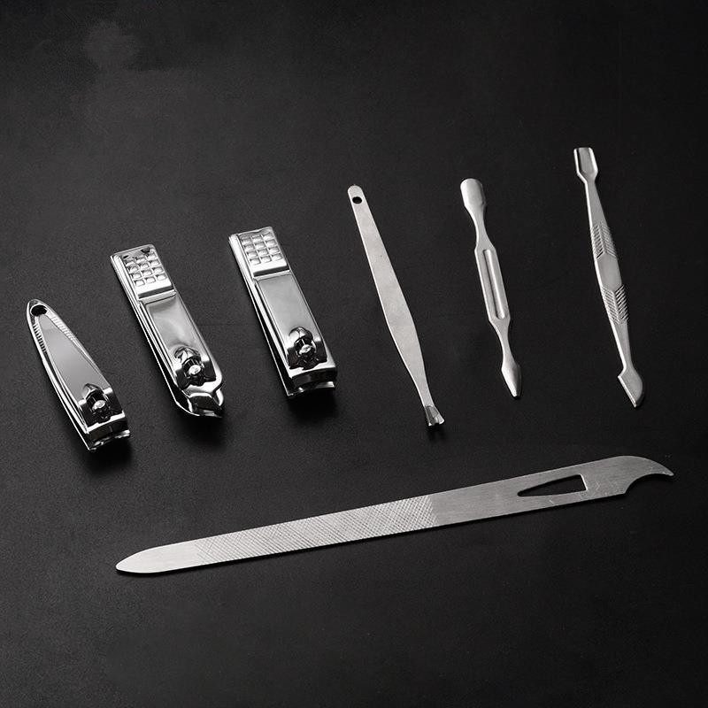 19 Pcs/Set Pedicure Manicure Kit Kuku Clippers Cleaner Kutikula Alat Perawatan