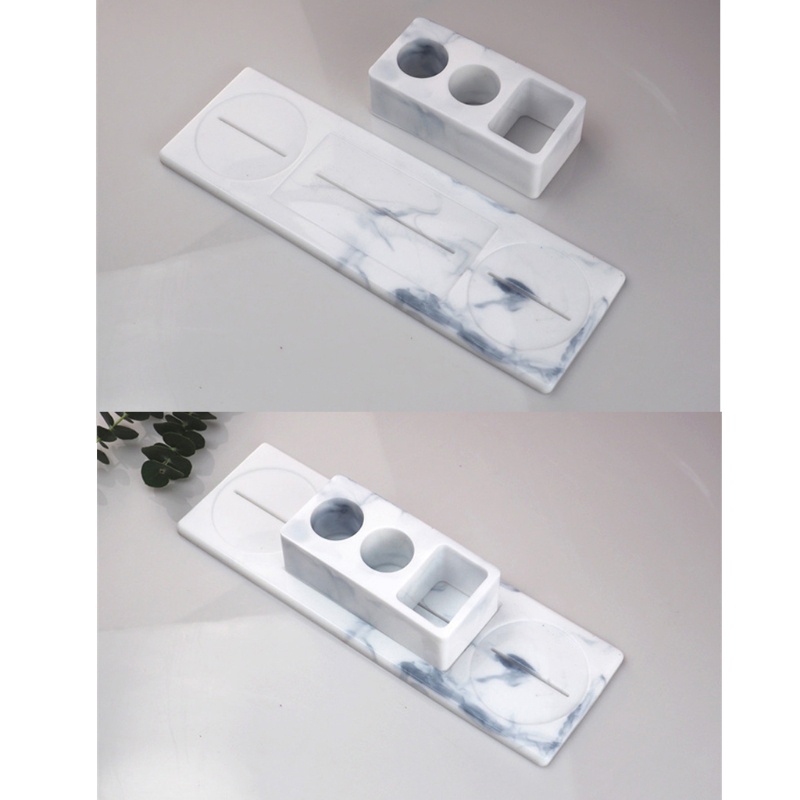 SIY  Electric Toothbrush Razor Holder Resin Mold Toothbrush Holder Trays Resin Molds