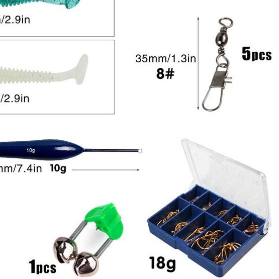 ✷ YUDO 1.8M Joran Pancing Set 5.2:1 Gear Ratio Reel Pancing Spinning Fishing Reel Combo ♤