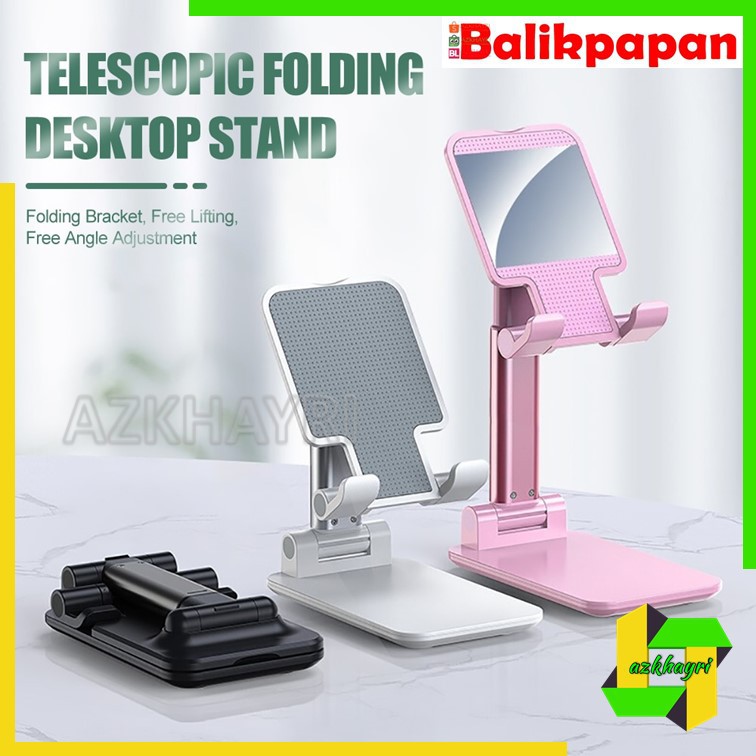 Folding Desktop Phone Tablet Holder Stand Docking HP