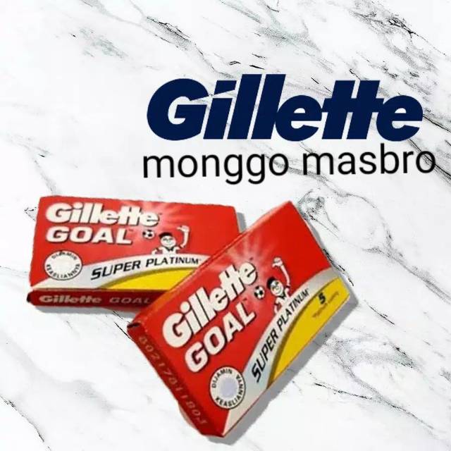 SILET GILLETTE GOAL/TATRA/QUICK/LONDON ECER 1 PCS