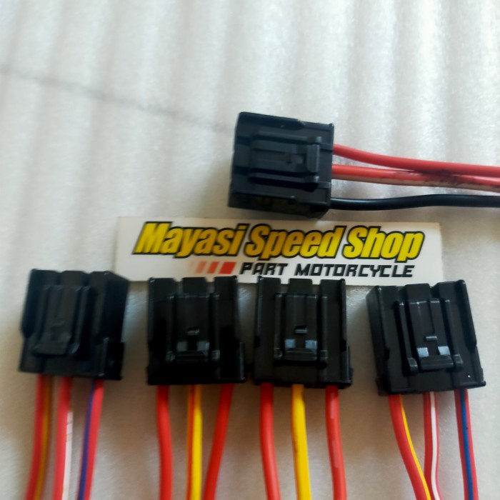 Soket Acg Soket Connector Ecu Acg 3 Pin Vario 150-Vario 125-Pcx 150.