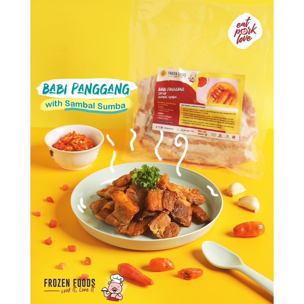 Babi Panggang Sambal Sumba (Frozen Foods 250 Gram) - Babi Panggang