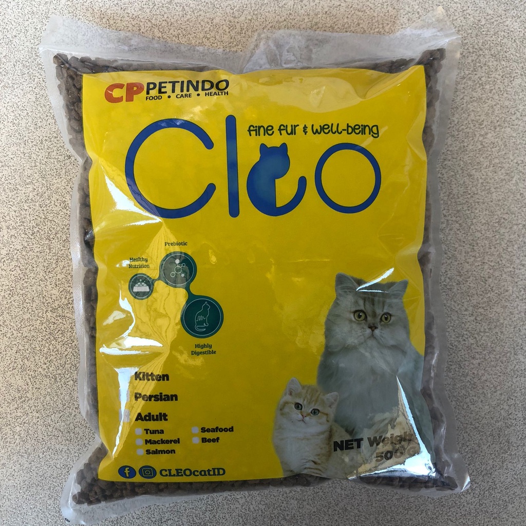 Cleo Persian Cat Food Repack 500gr