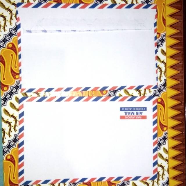 

Amplop Putih Air Mail 80 gsm