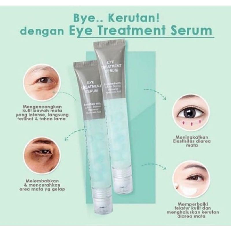 Eye treatment serum msglow/ eye serum ms glow original serum mata halal BPOM bisa cod