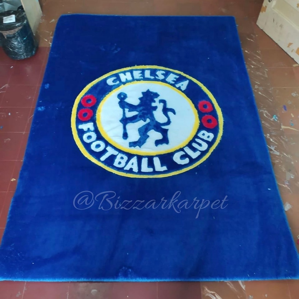 Karpet Bulu Rasfur Motif Bunga HANYA KARPET Ukuran 150 x 200 x 5cm