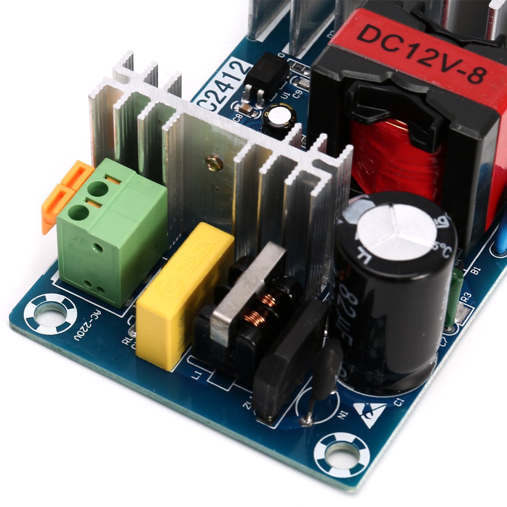 Papan Modul Switching Power Supply 6a-8a 12V 100W AC-DC