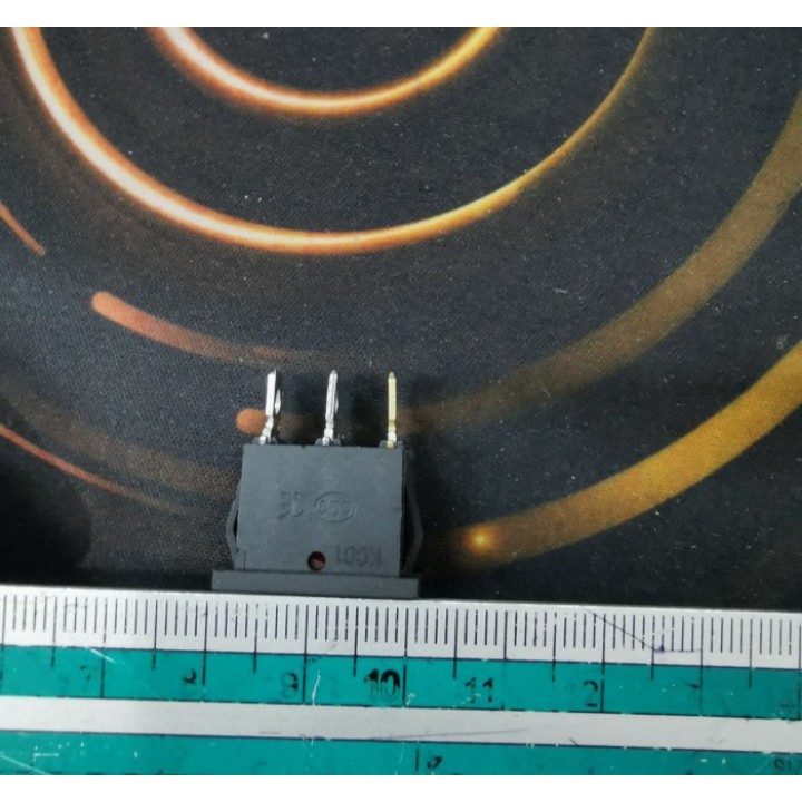 Switch saklar mini ataucetekan On Off pvc kaki 3