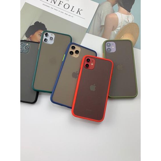 Terbaik Doff Matte Case Iphone 6 Max Xr 11 11 Pro 11 Pro Max Case Universal Jd Lobang Kamera Lebar Shopee Indonesia