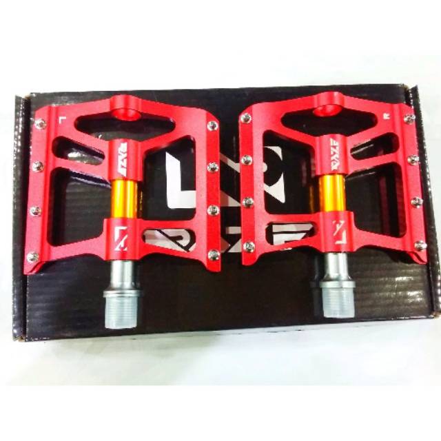 Pedal Sepeda Bearing - Pedal Mtb Bearing - Pedal Bearing Raze Red Anodised Super Loncer