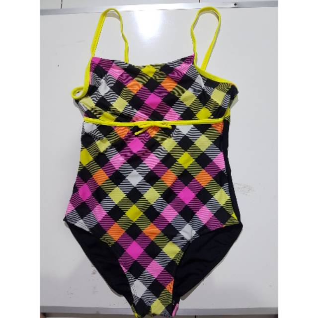 Baju renang anak kotak kuning