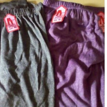 Legging panjang kaos celana panjang katun kaos wanita celana rumahan dalaman halus lembut