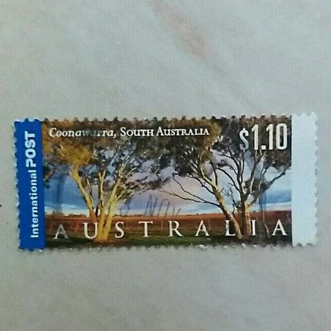 

(AD) Perangko Australia 2002 International Post: Views of Australia (4th Issue) - Coonawarra, South Australia 1,10$ Used