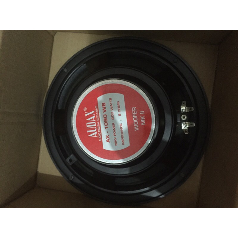 speaker audax 10inch