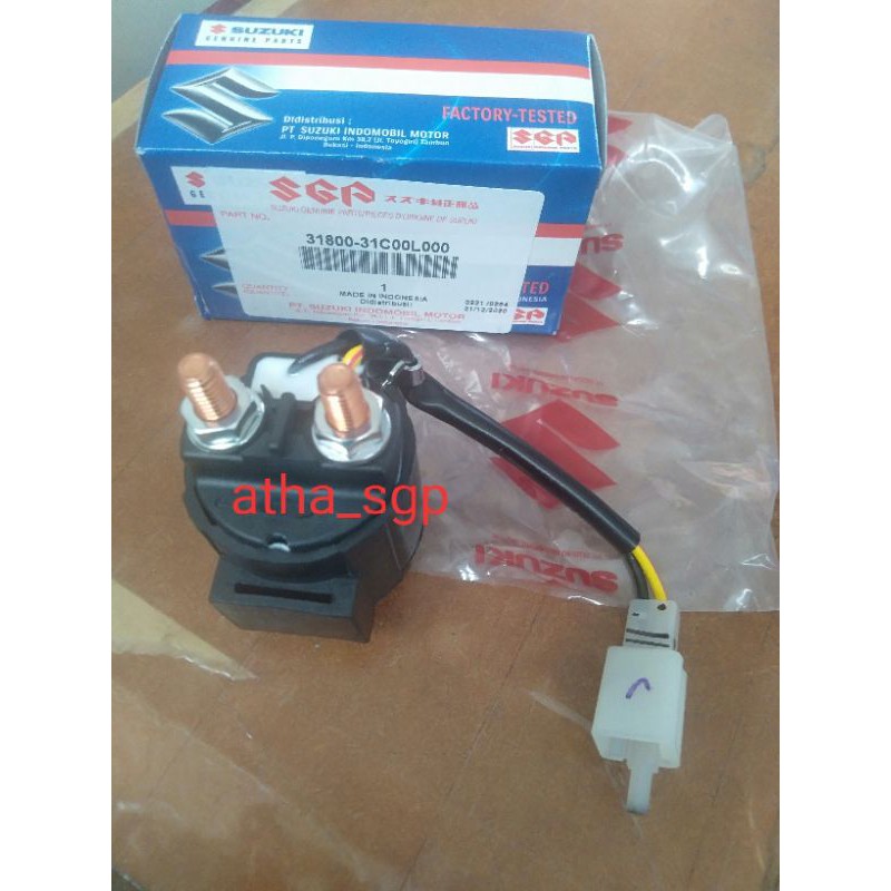 Relay stater bendik stater suzuki smash,shogun 110,shogun fd125,spin asli ori sgp-2