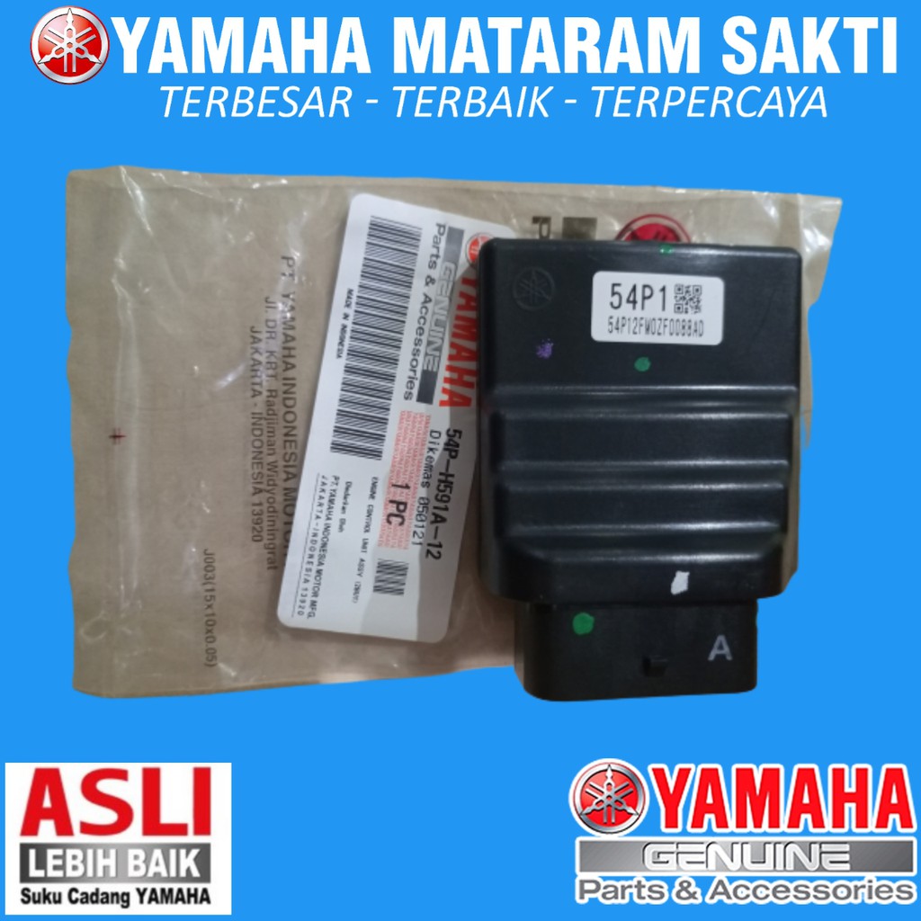 CDI / ECU ENGINE CONTROL UNIT ASSY MIO J / MIO GT / X-RIDE 115 / SOUL GT 115 ORI / 54P-H591A-12