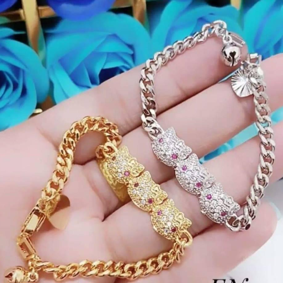 Gelang Anak Hello Kitty Rantai Xuping