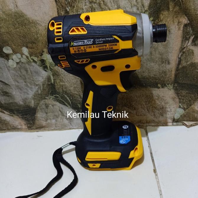 Jual Mesin Bor Cordless Obeng Impact Screw Driver Nagawa Nid K Brushless Shopee Indonesia