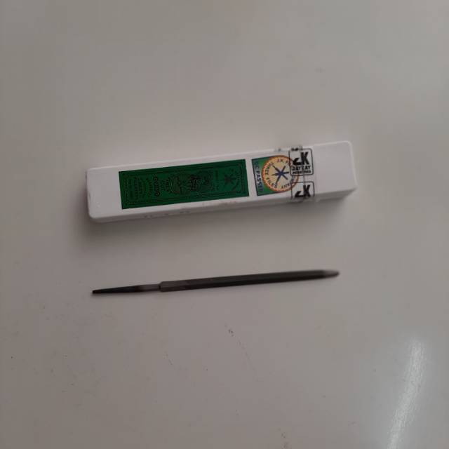 Kikir segitiga 4" inch JK India asli