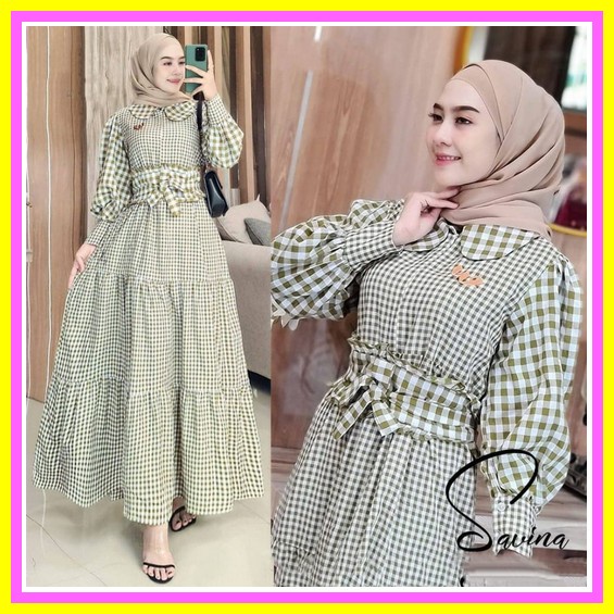 Gamis Wanita Dres Pesta t Ramadhan 2022 Gamis Pengajian Dress Hari Raya Gamis Lebaran Dres Kondangan