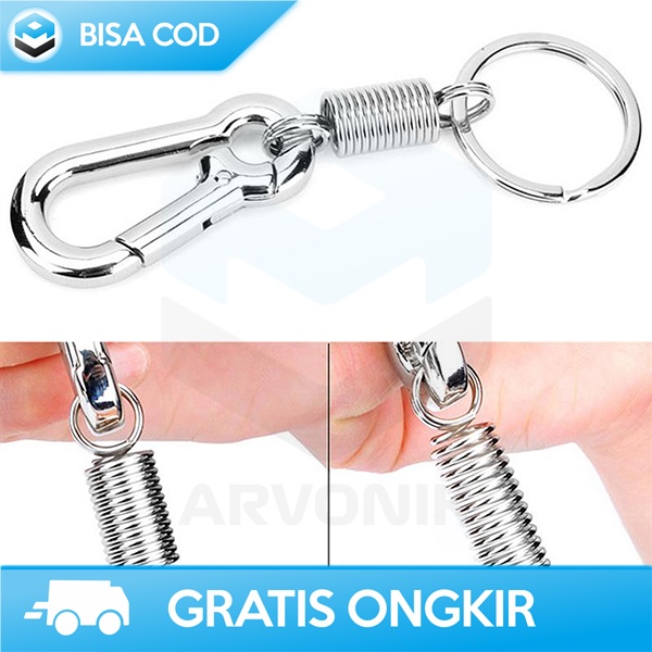 QUICKDRAW KARABINER CARABINER PER MINI STAINLESS STEEL SUPER KUAT ORI