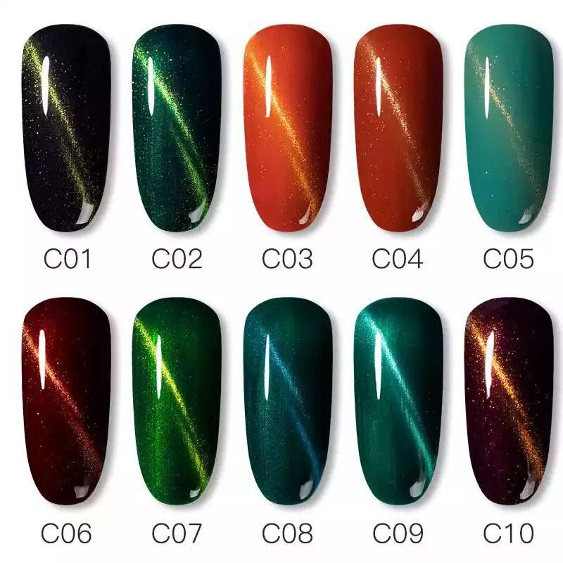 (21 - 40) ROSALIND Cat Eye Series Gel Nail Polish UV LED / Kutek / Cat Kuku