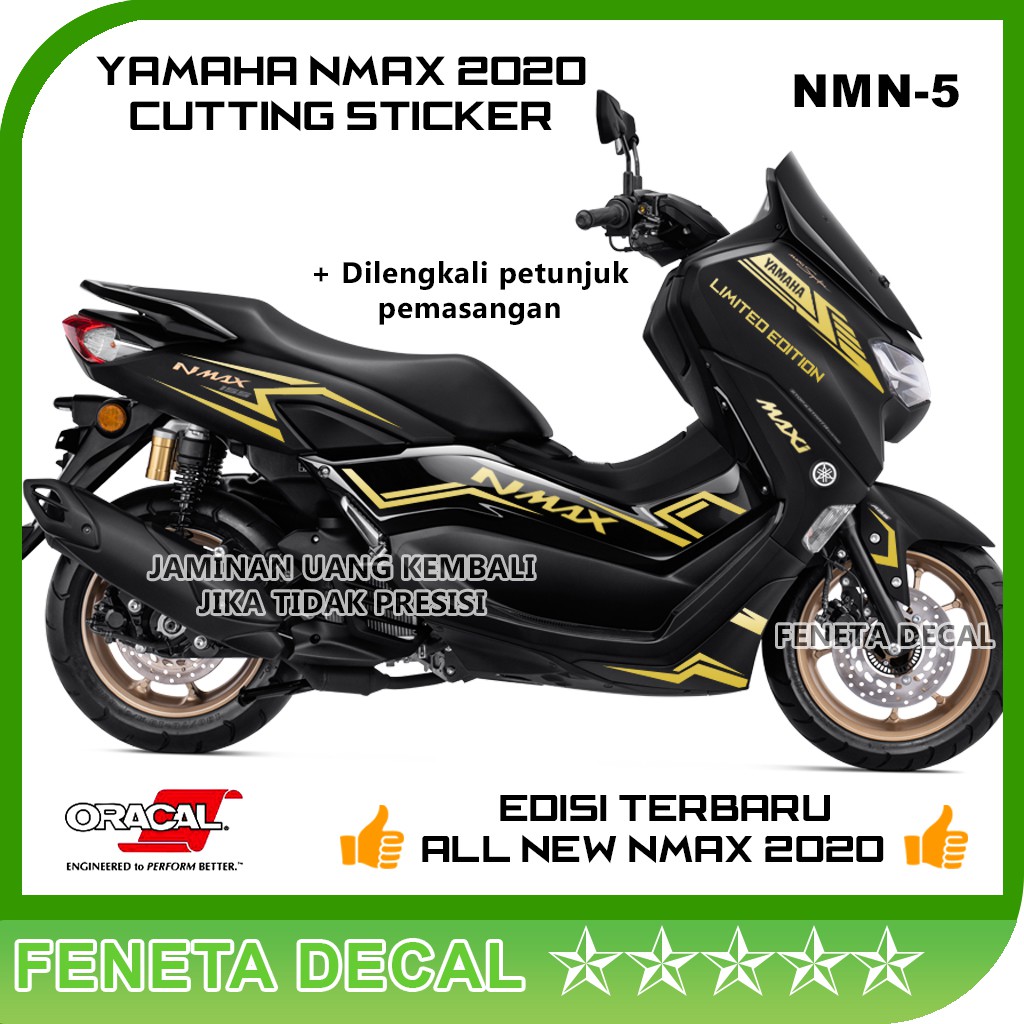 Sticker All New Nmax  2022 Stiker Stripping  Motor NMN5 