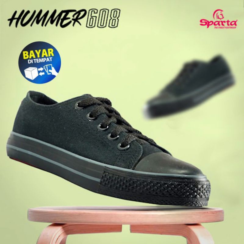 Sepatu Sneakers Low Hummer Pria - Wanita Original