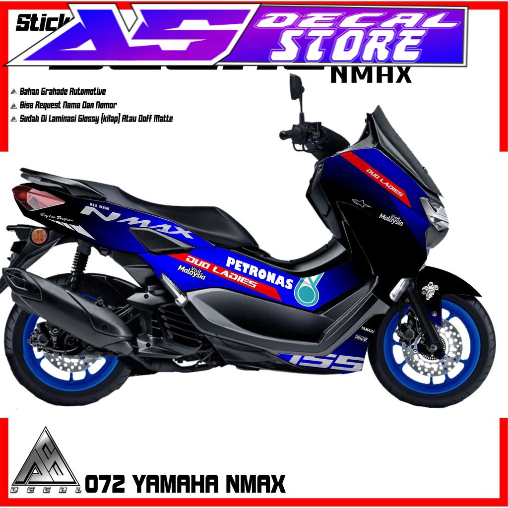 072 STIKER FULL BODY CUSTOM MOTOR NMAX