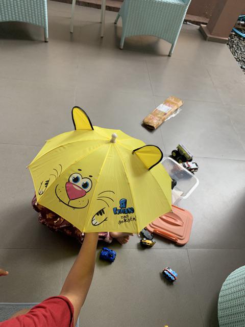 234 / Payung Model Tanduk Mini Lipat Anak / Umbrella Mini Kuping Karakter