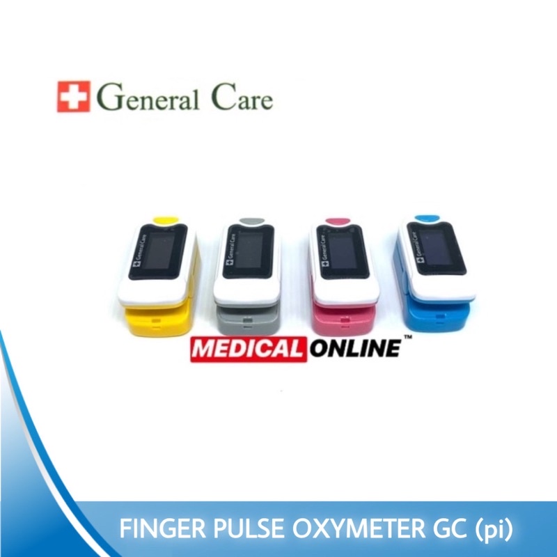 FINGER PULSE GENERAL CARE PI OXYMETER GC PI OXIMETER SATURASI OKSIGEN MEDICAL ONLINE MEDICALONLINE