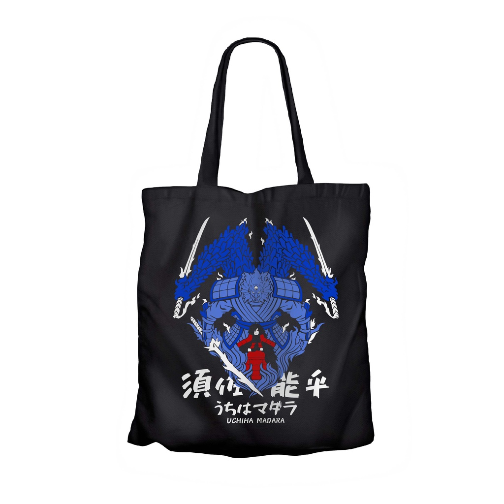 Tote bag infinite anime MADARA SUSANOO - NARUTO SHIPPUDEN material canvas