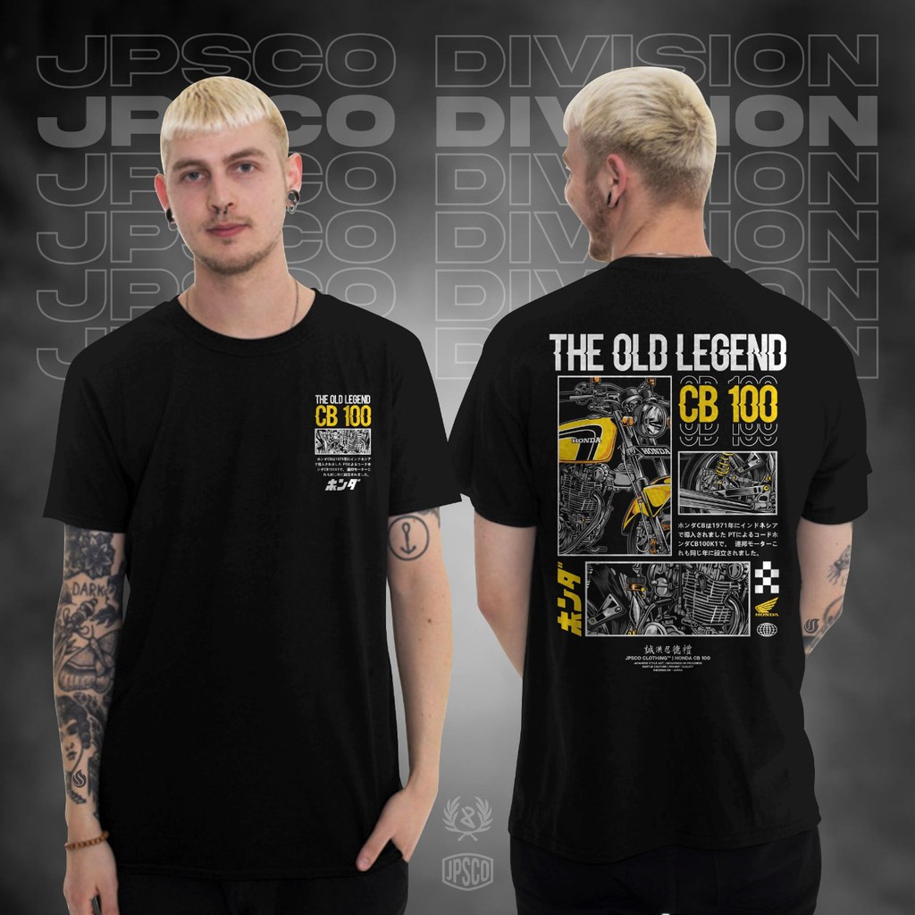 KAOS CB 100 CLASSIC  KAOS CB NEW BAJU CB 100 DIVISION