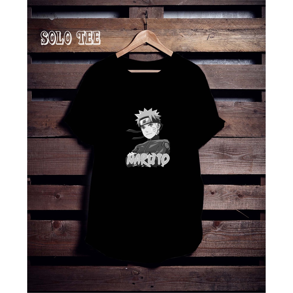 Naruto Tshirt-Kaos anime manga naruto- kaos sablon pria naruto