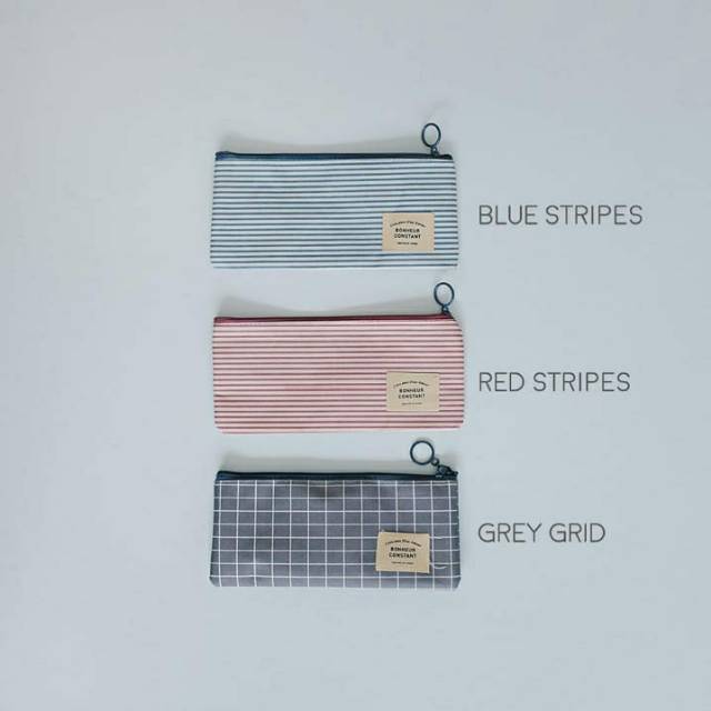 

Bonheur Constant Canvas Pencil Case